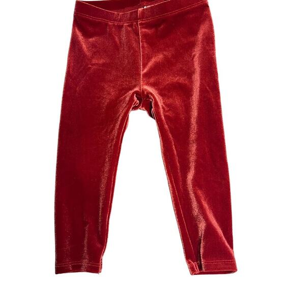 Janie and Jack THE VELVET LEGGING Infant Girls Size 18-24 months New with Tags - Picture 1 of 4